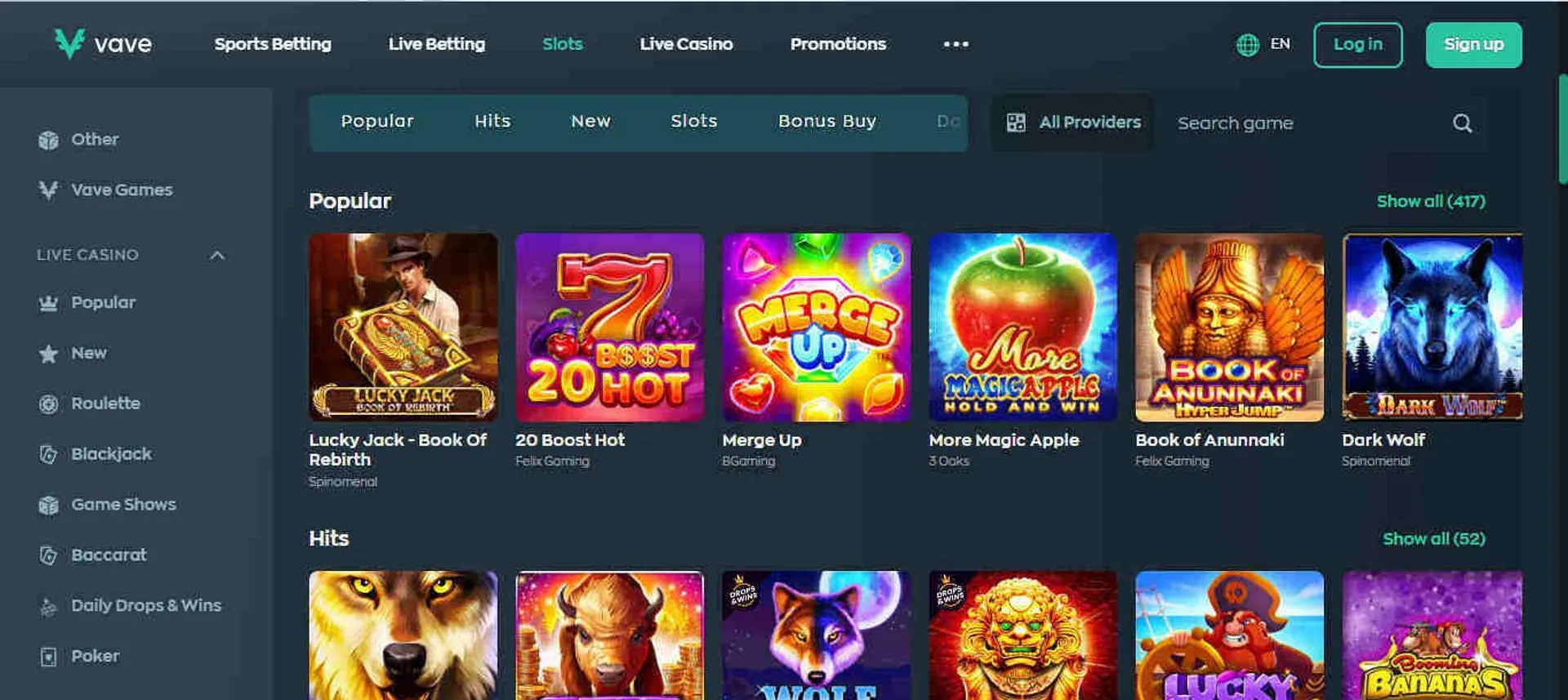 Jogo de slots