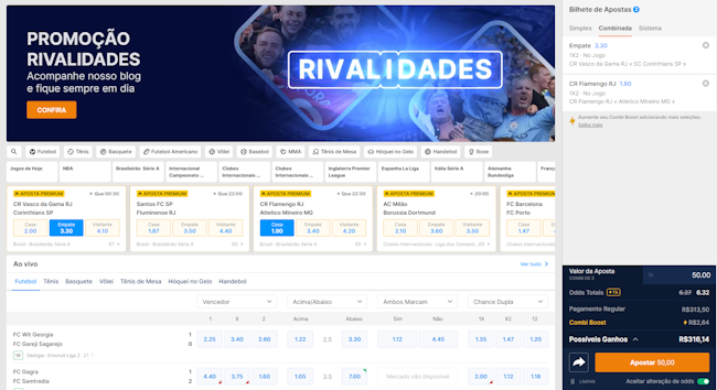 Jogo de futebol online